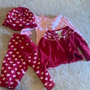 Janie and jack Valentine’s set